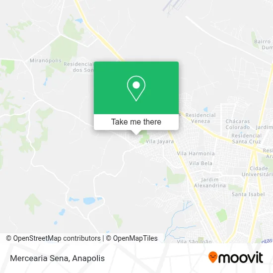 Mercearia Sena map