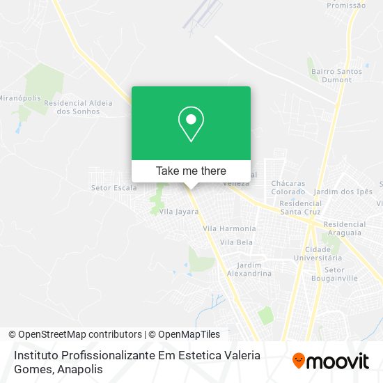 Instituto Profissionalizante Em Estetica Valeria Gomes map