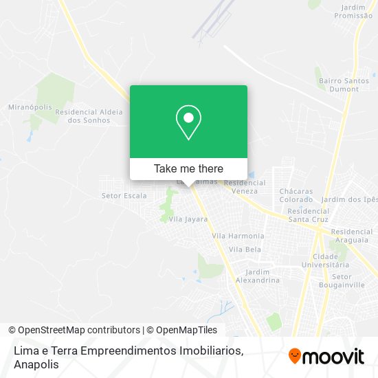 Mapa Lima e Terra Empreendimentos Imobiliarios