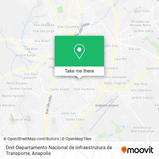 Mapa Dnit-Departamento Nacional de Infraestrutura de Transporte