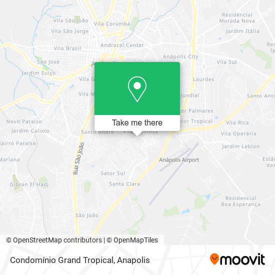 Mapa Condomínio Grand Tropical