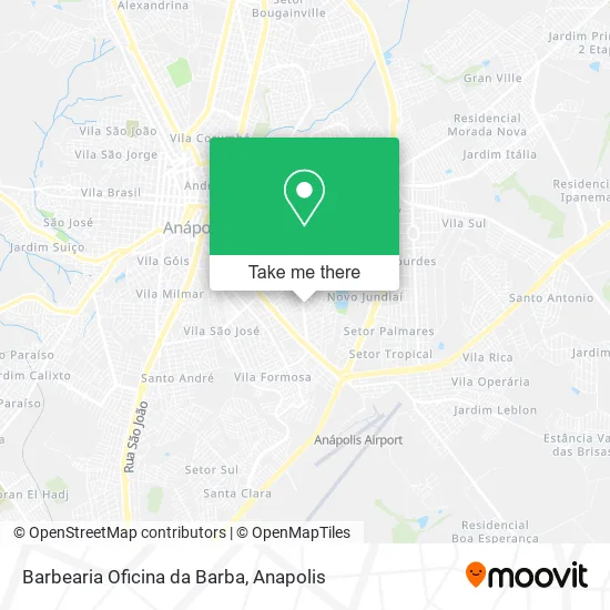 Barbearia Oficina da Barba map