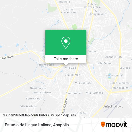 Estudio de Lingua Italiana map