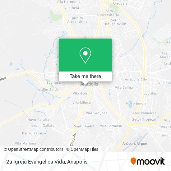 2a Igreja Evangélica Vida map