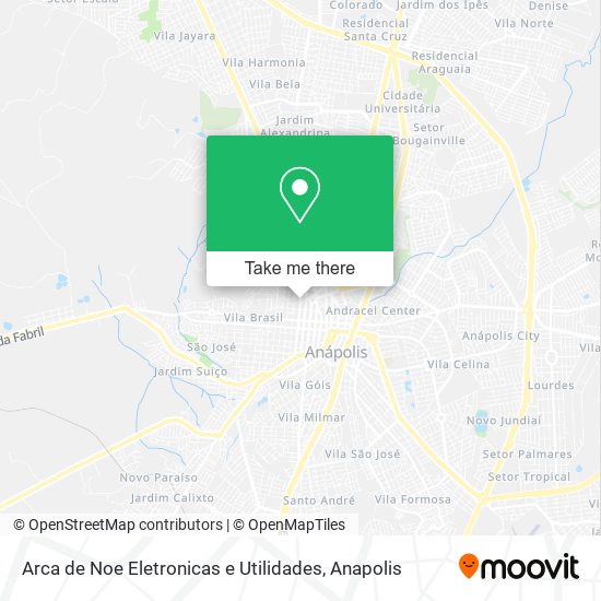 Arca de Noe Eletronicas e Utilidades map