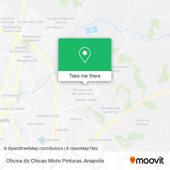 Oficina do Chicao Moto Pinturas map