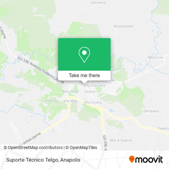 Suporte Técnico Telgo map