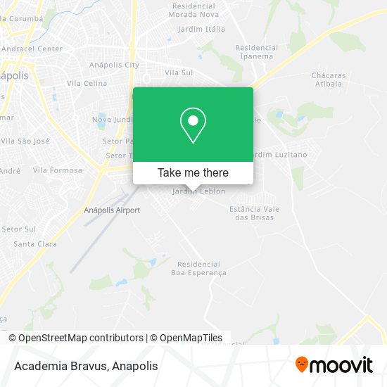 Mapa Academia Bravus