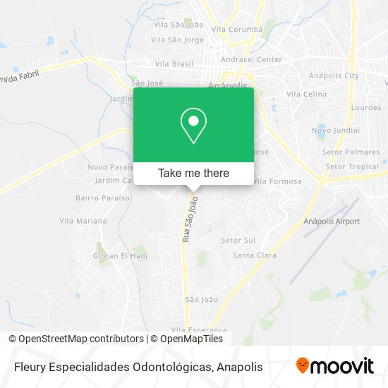 Fleury Especialidades Odontológicas map