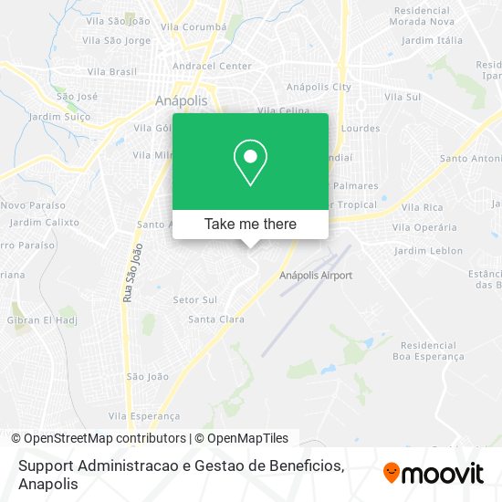 Mapa Support Administracao e Gestao de Beneficios