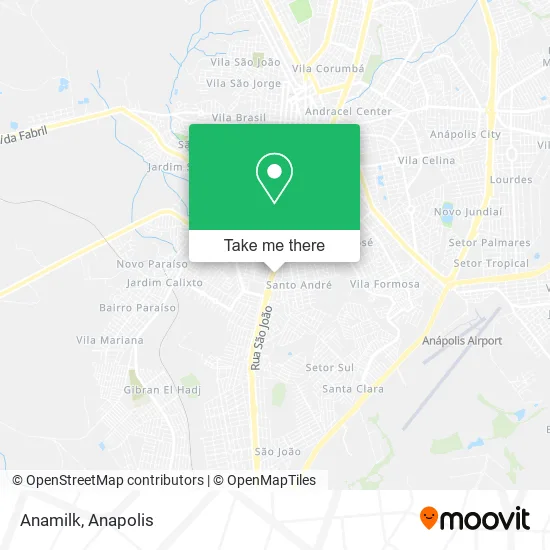 Anamilk map