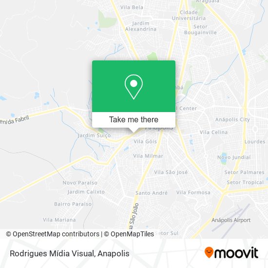 Rodrigues Mídia Visual map