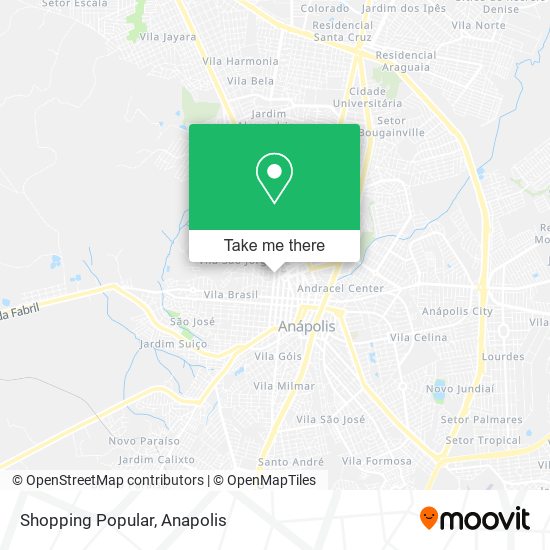 Mapa Shopping Popular