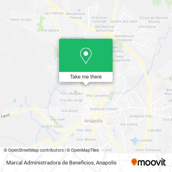 Marcal Administradora de Beneficios map