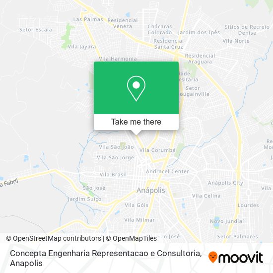 Concepta Engenharia Representacao e Consultoria map