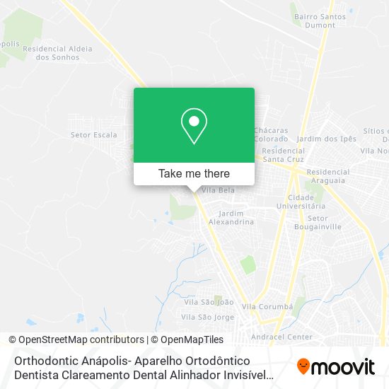 Mapa Orthodontic Anápolis- Aparelho Ortodôntico Dentista Clareamento Dental Alinhador Invisível Tratamen