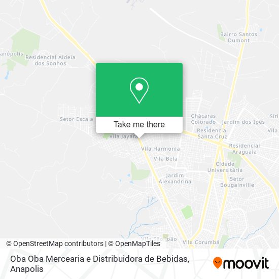 Oba Oba Mercearia e Distribuidora de Bebidas map