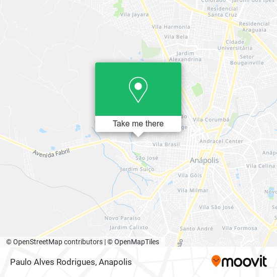 Paulo Alves Rodrigues map