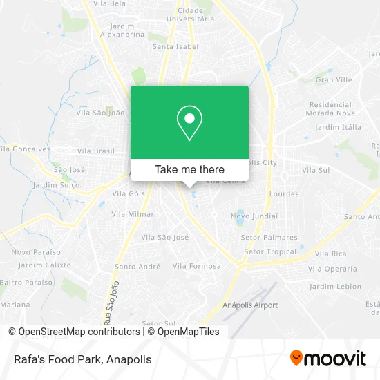 Rafa's Food Park map