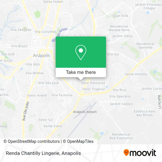 Renda Chantilly Lingerie map