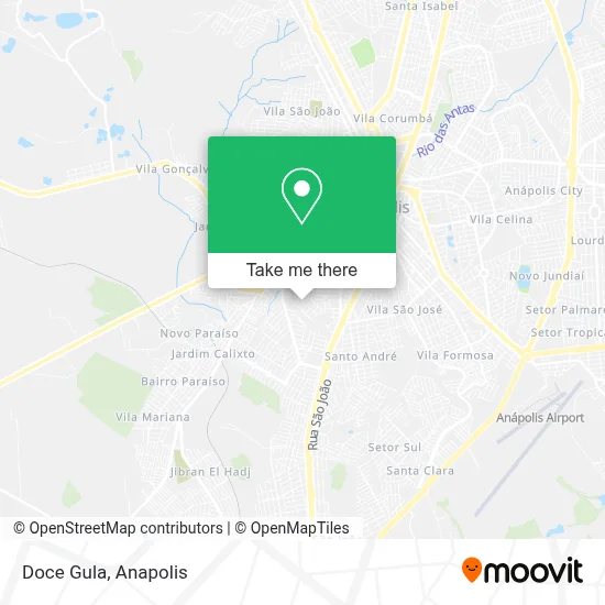 Doce Gula map