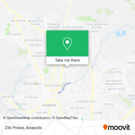 Zilli Pneus map