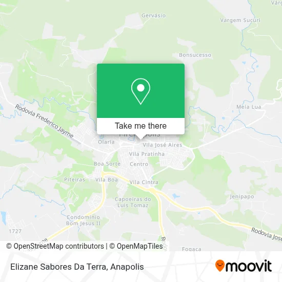 Elizane Sabores Da Terra map