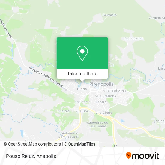 Pouso Reluz map