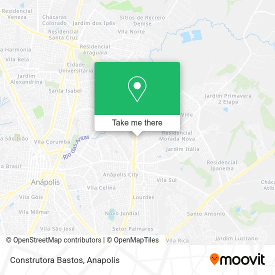 Construtora Bastos map
