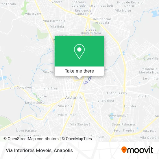 Via Interiores Móveis map