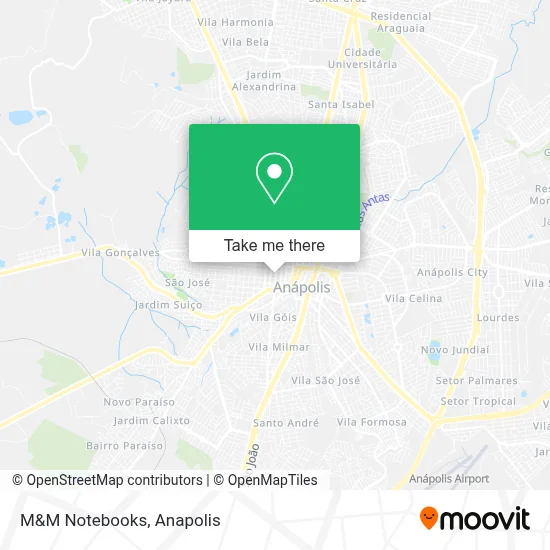 M&M Notebooks map