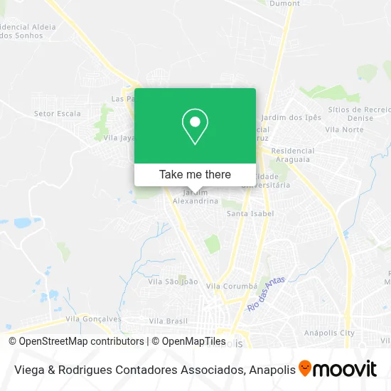 Viega & Rodrigues Contadores Associados map