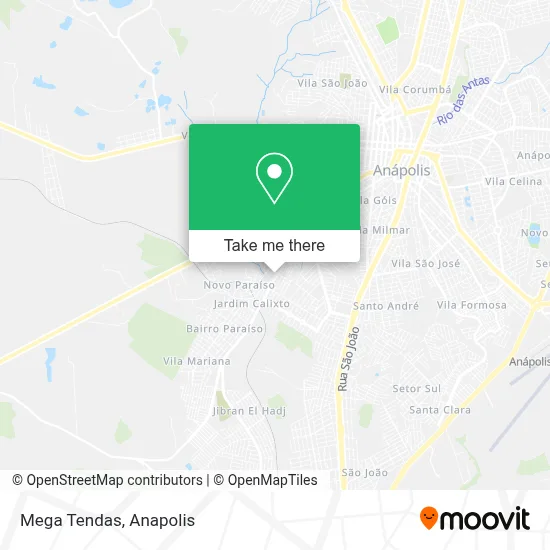 Mega Tendas map