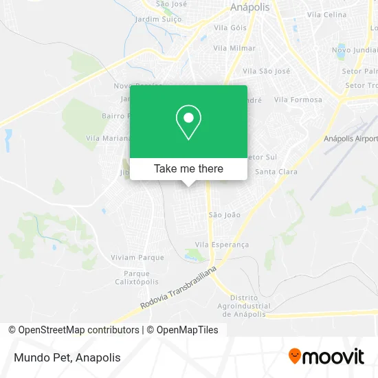 Mundo Pet map