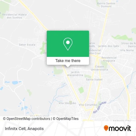 Infinitx Cell map