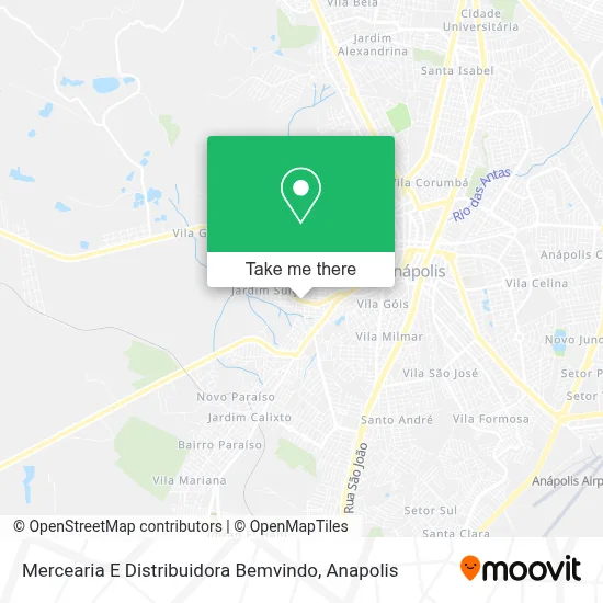 Mercearia E Distribuidora Bemvindo map