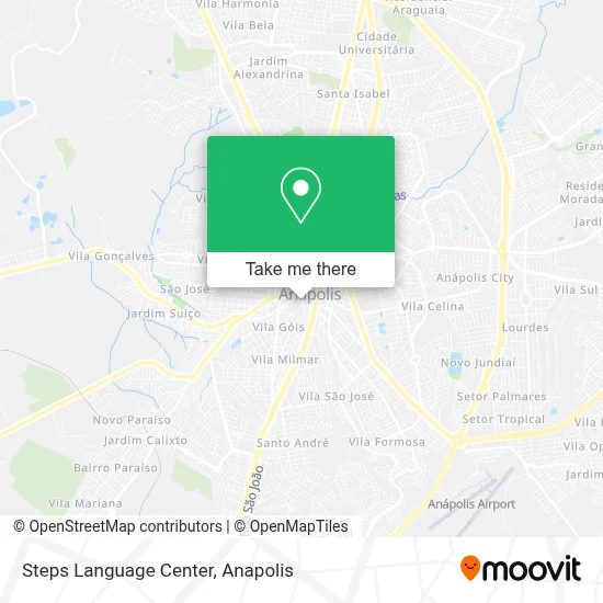 Steps Language Center map