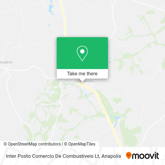 Inter Posto Comercio De Combustiveis Lt map