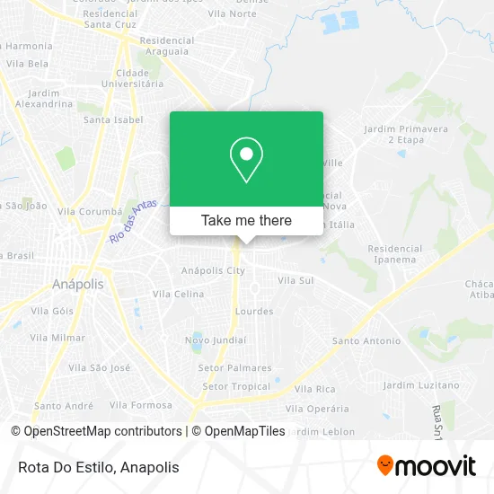 Rota Do Estilo map
