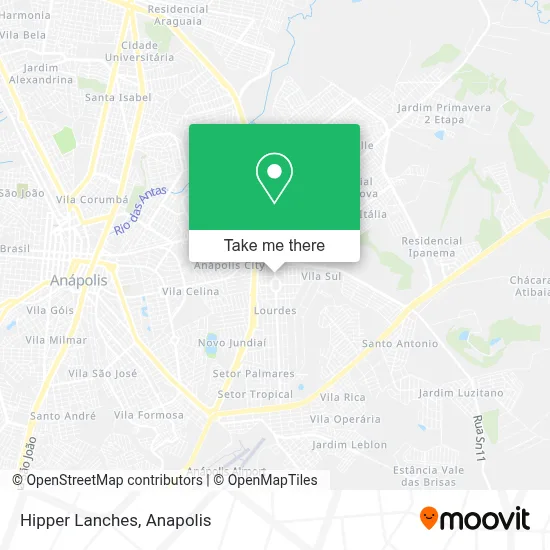 Hipper Lanches map