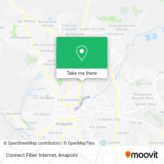 Connect Fiber Internet map