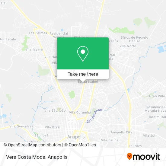 Vera Costa Moda map