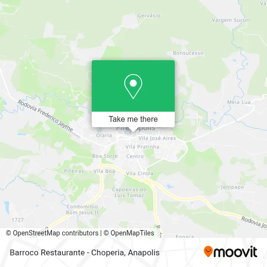 Barroco Restaurante - Choperia map