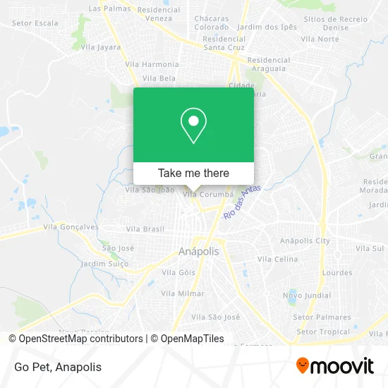 Go Pet map