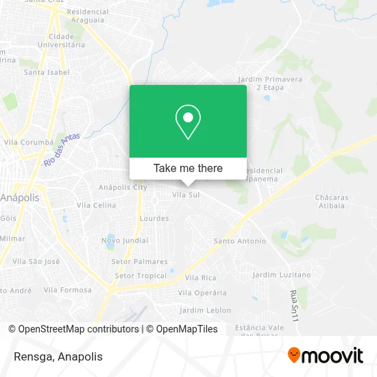 Rensga map