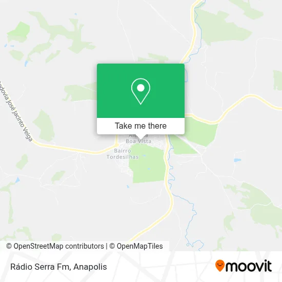 Rádio Serra Fm map