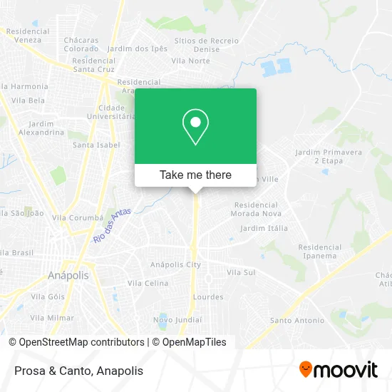 Prosa & Canto map