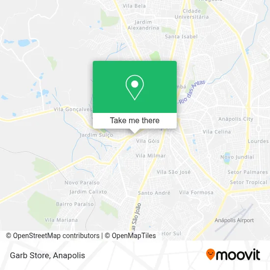 Garb Store map