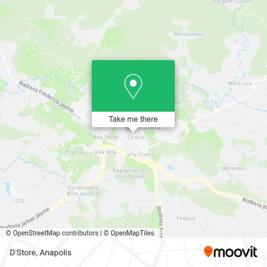 D'Store map