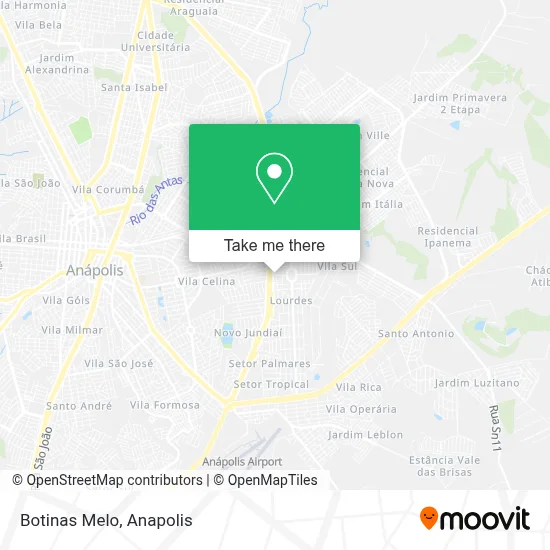 Botinas Melo map